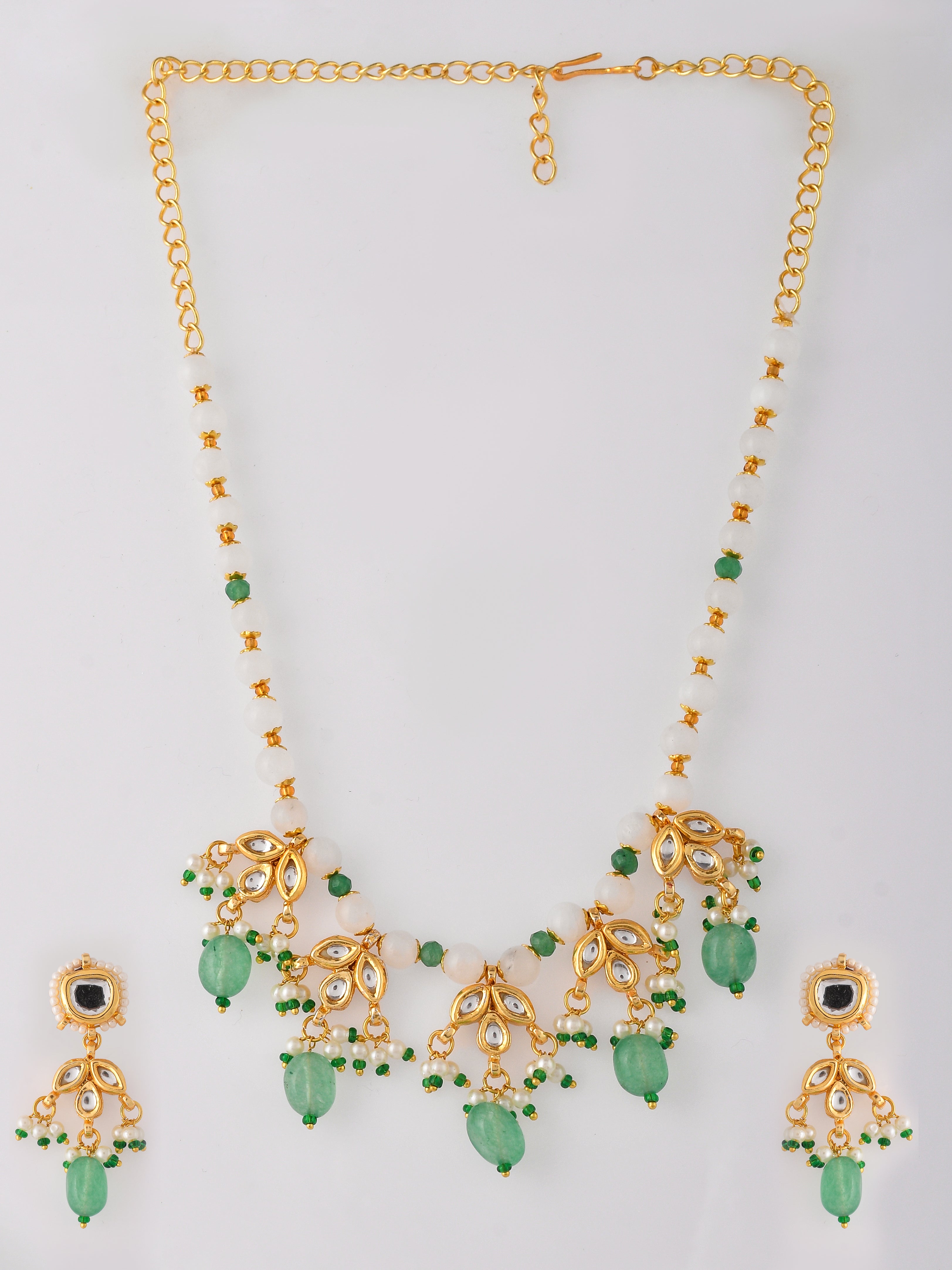 Signature Kunan Beaded Necklace Set
