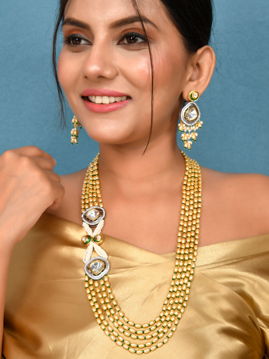 ROYAL MIRAGE POLKI NECKLACE