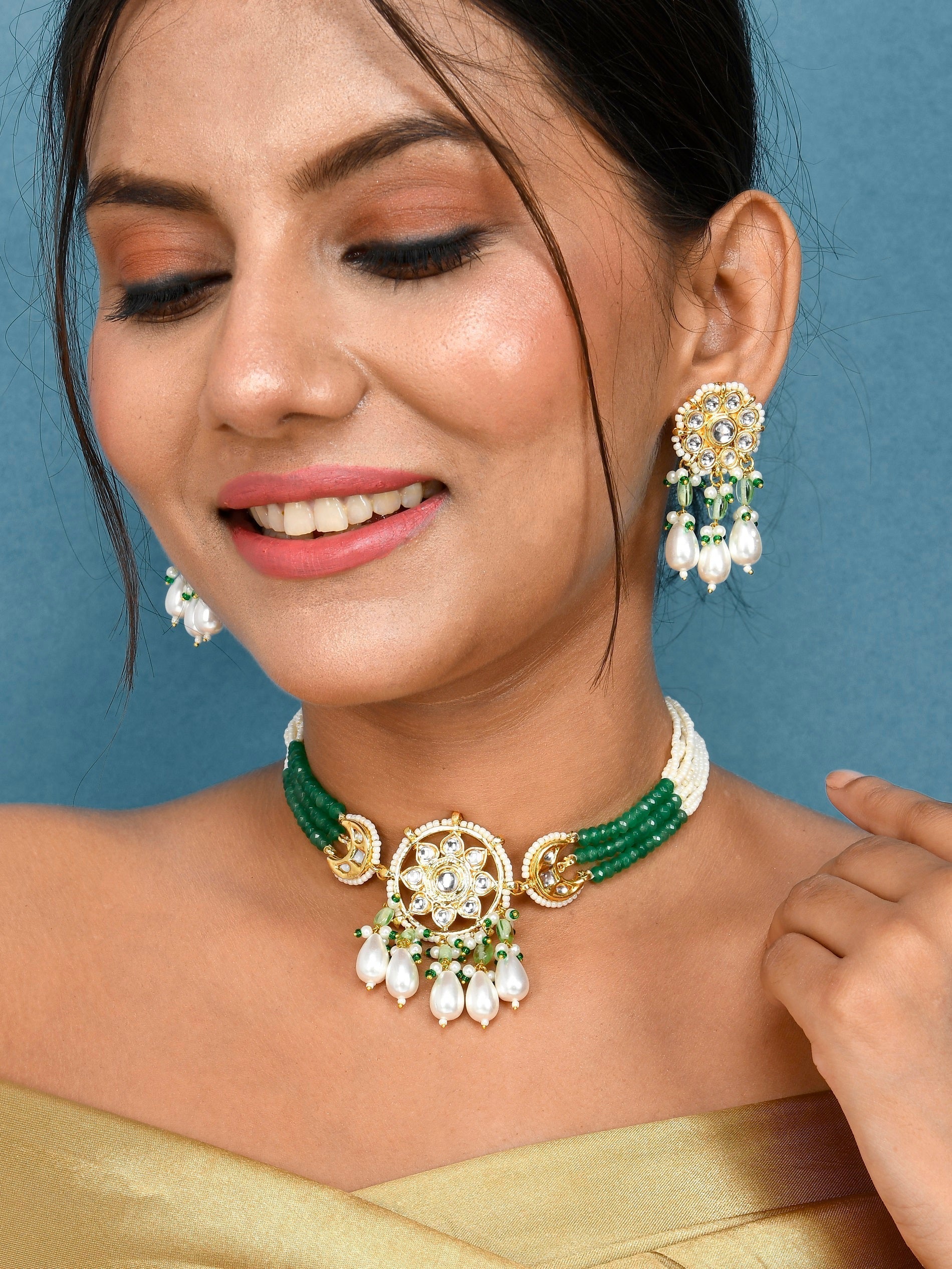 ROYAL RADIANCE KUNDAN NECKLACE