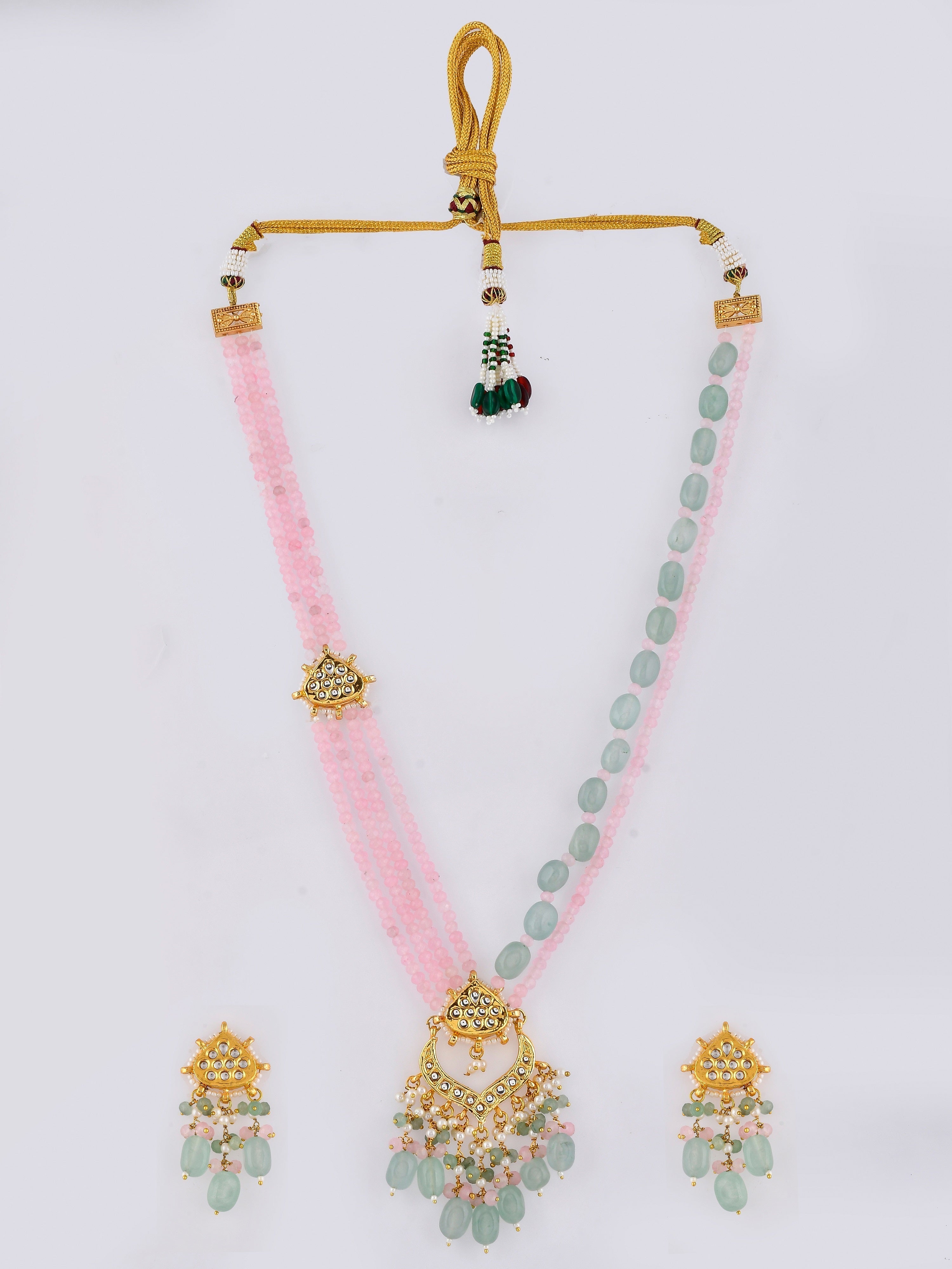 REGAL GLAMOUS KUNDAN NECKLACE