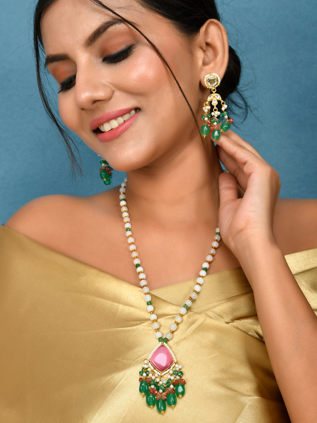 Gemstone Glimmer necklace