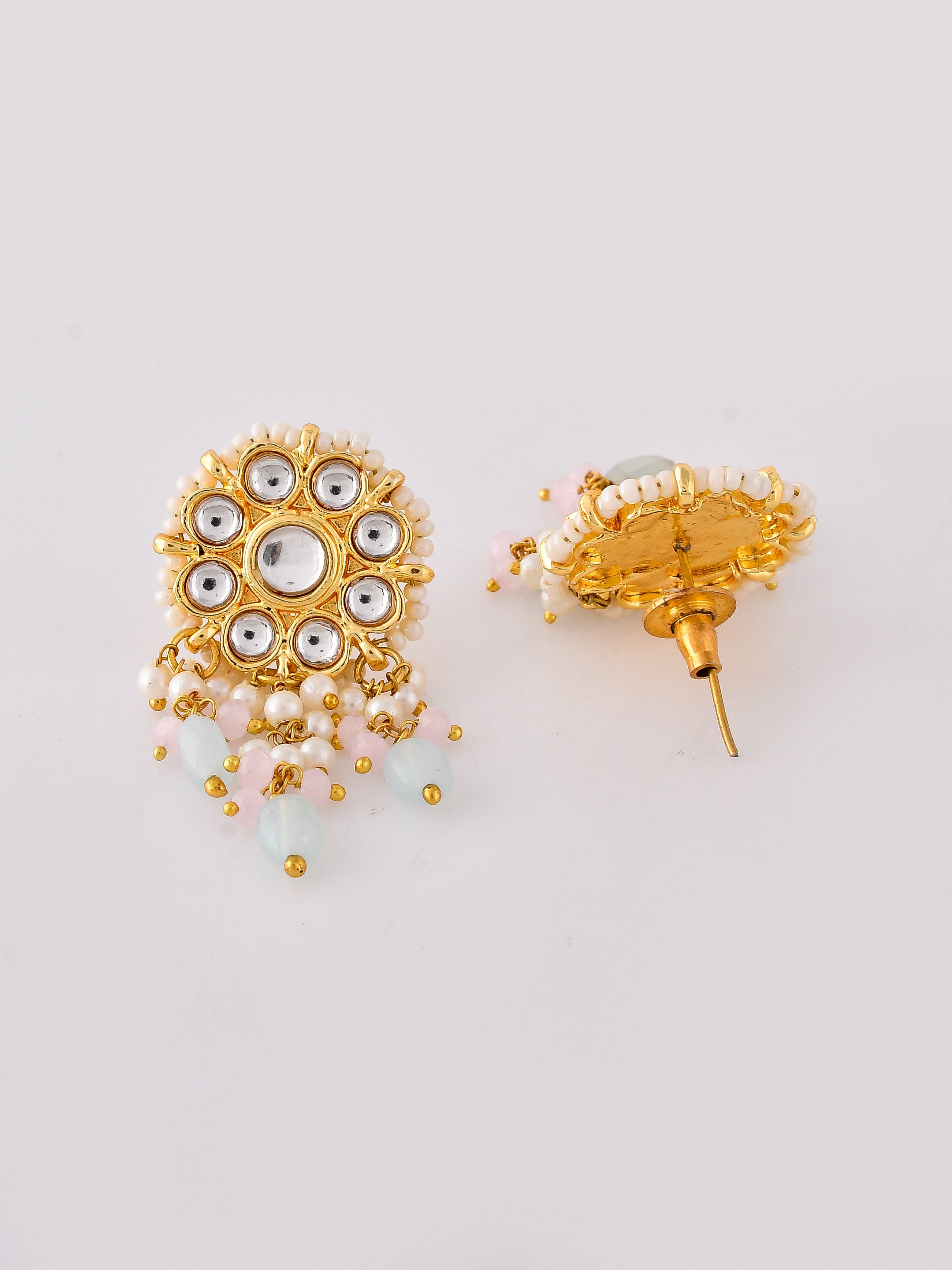 Jadau Kundan Pendant Long Necklace Set