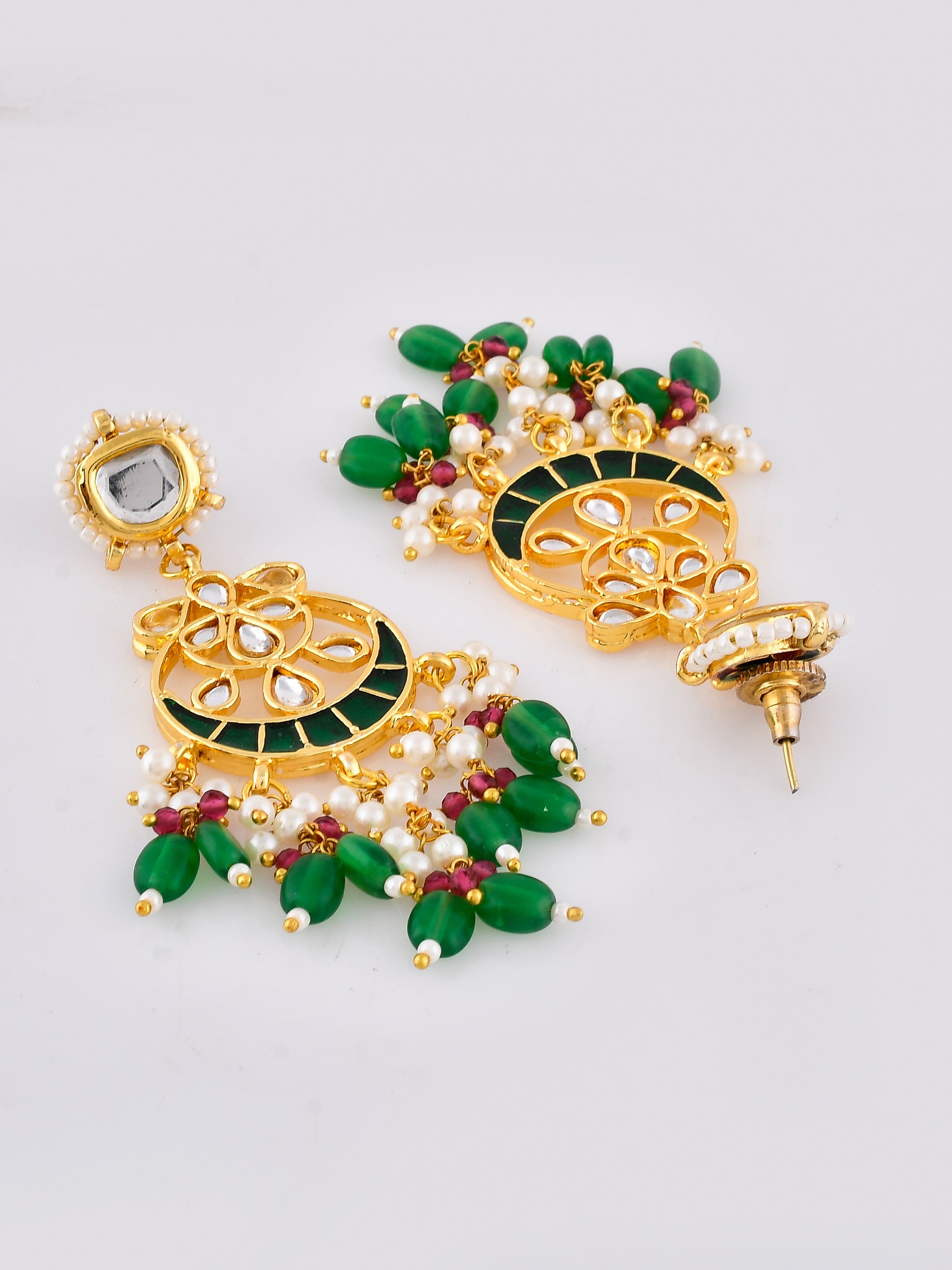 Prismatic Kundan Panache Designer Necklace