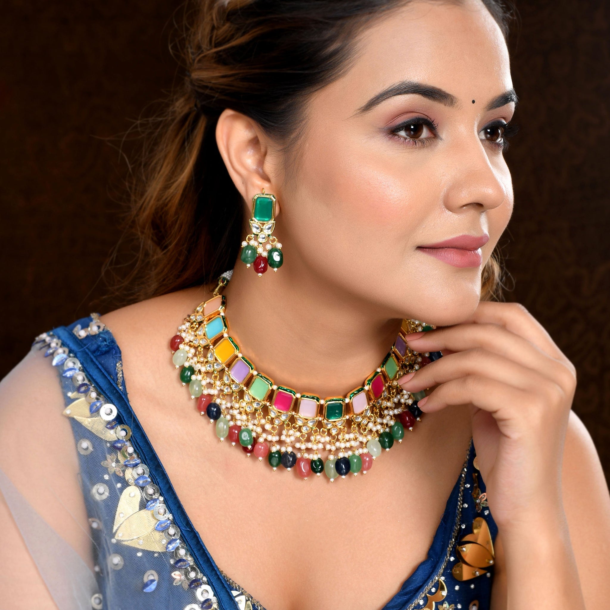 Royal Simplicity Kundan Set