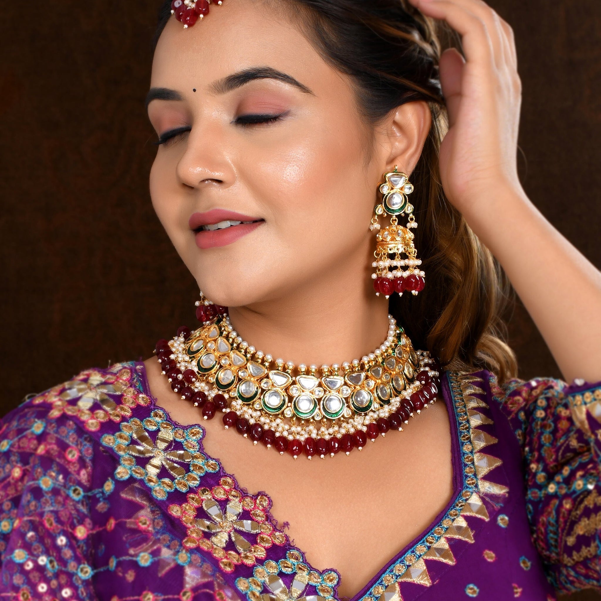 Handcrafted Kundan Treasures