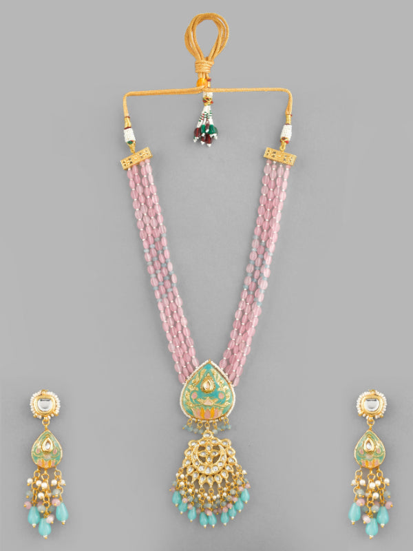 Ballet Slipper Blush Necklace