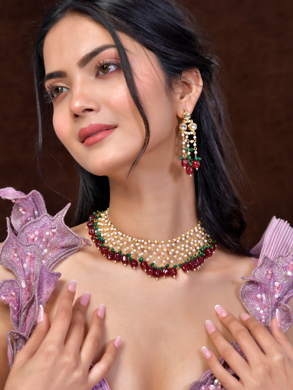 Royal Plum Choker