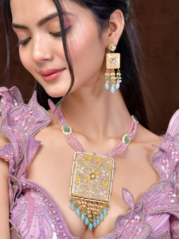 Blushing Blossom Strand Necklace