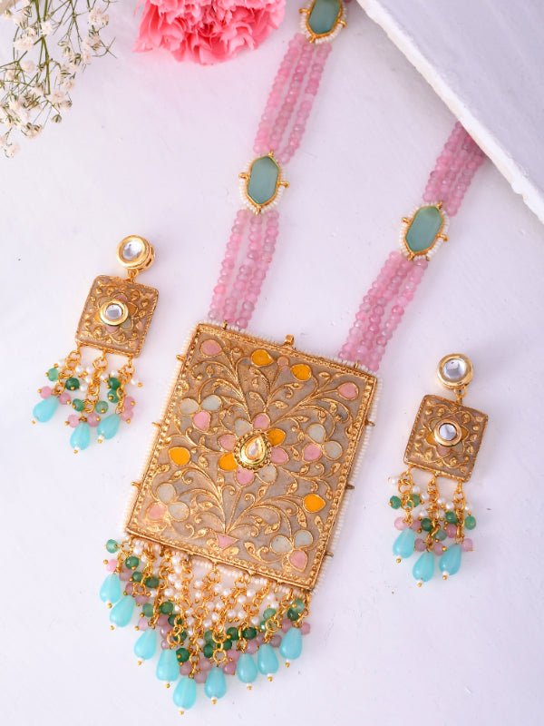 Blushing Blossom Strand Necklace