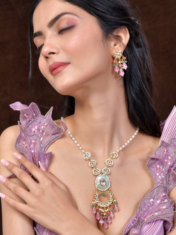 Blushing Blossom Strand Necklace