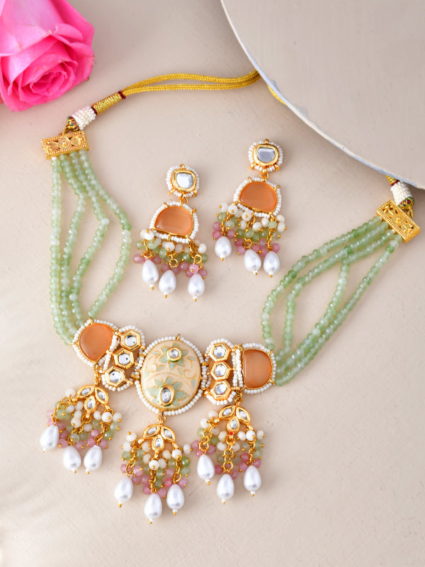 Minty Charm Necklace