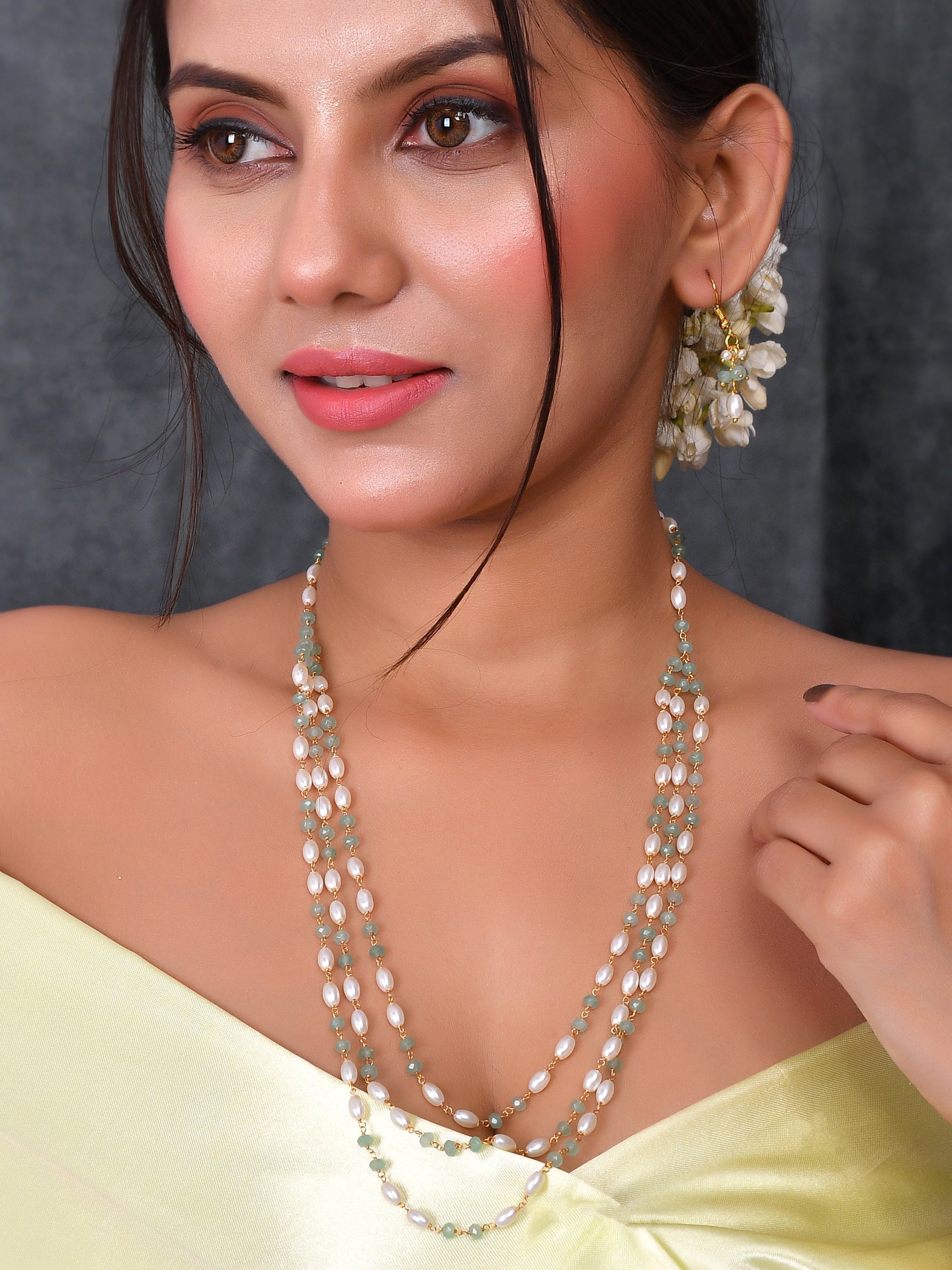 Shimmering Statement Mala