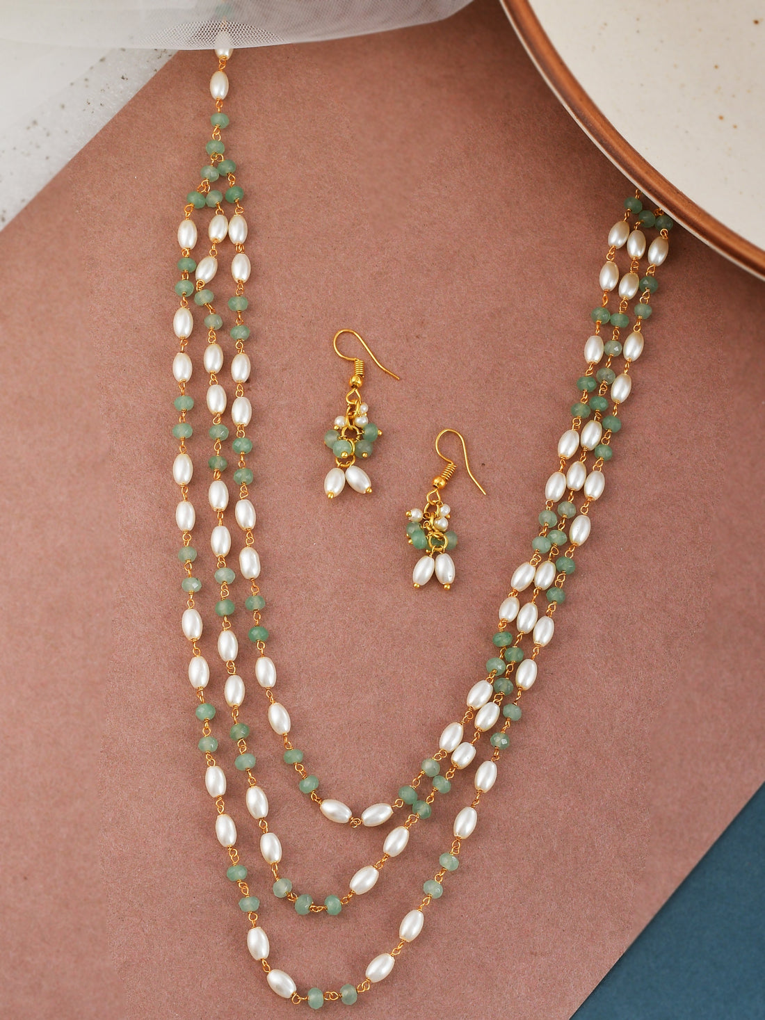 Shimmering Statement Mala
