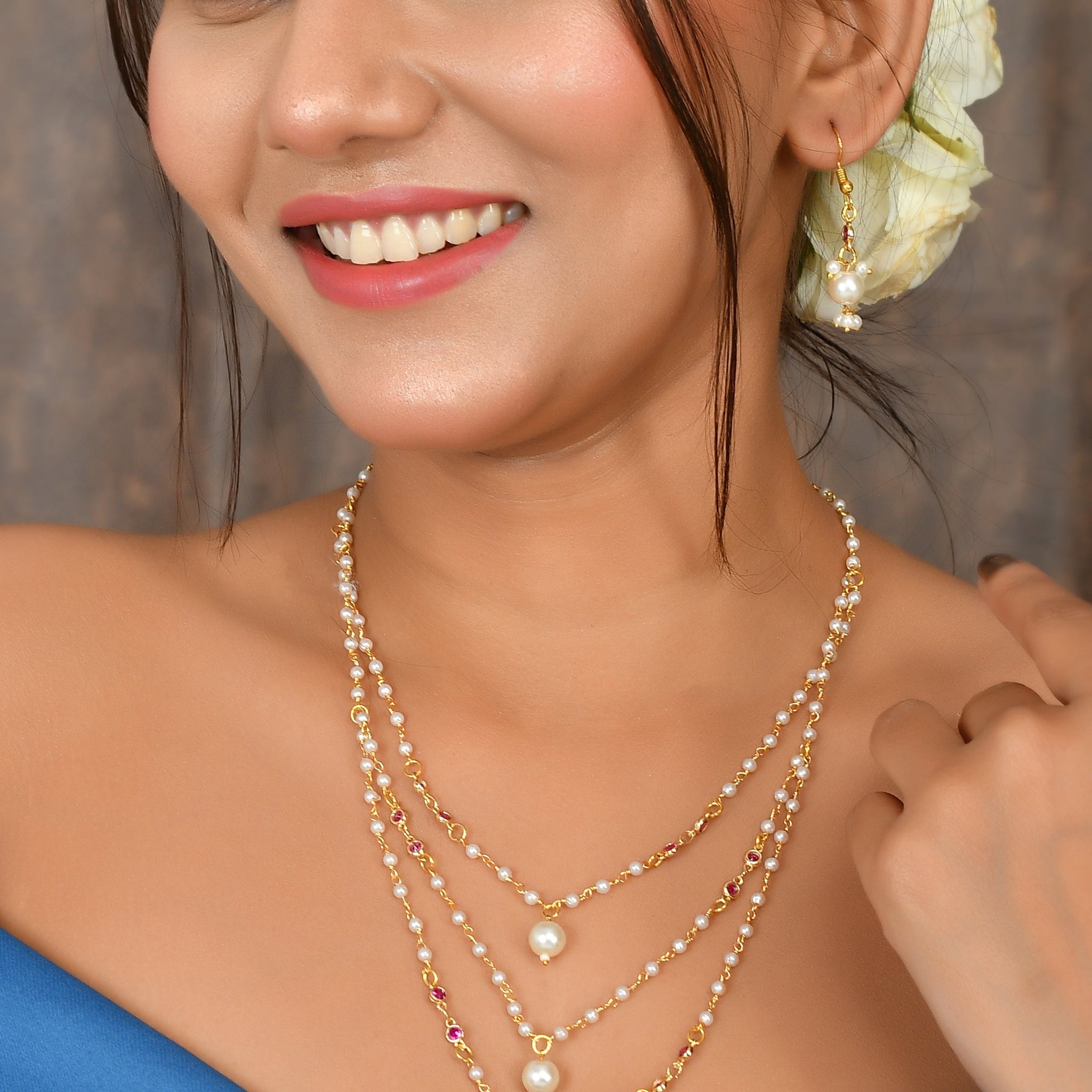 Gilded Glamour Mala
