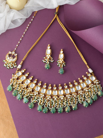Designer Jadau Kundan Partywear Necklace