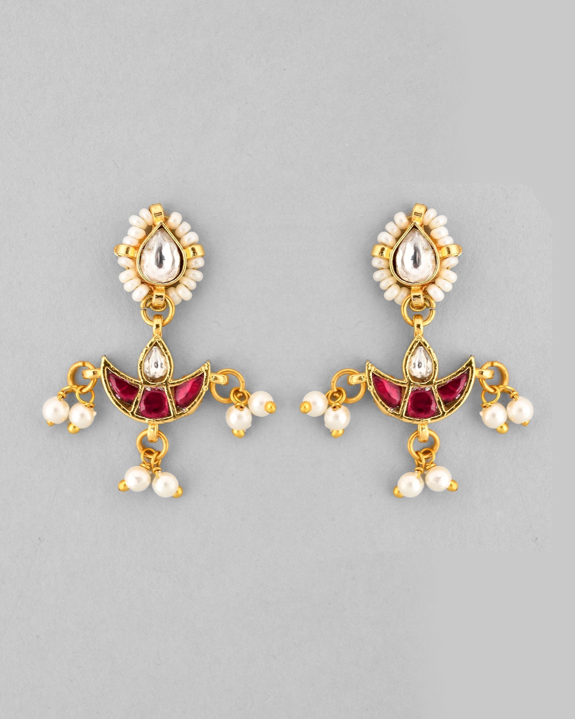 Jadau Pachhi kundan Choker Necklace set