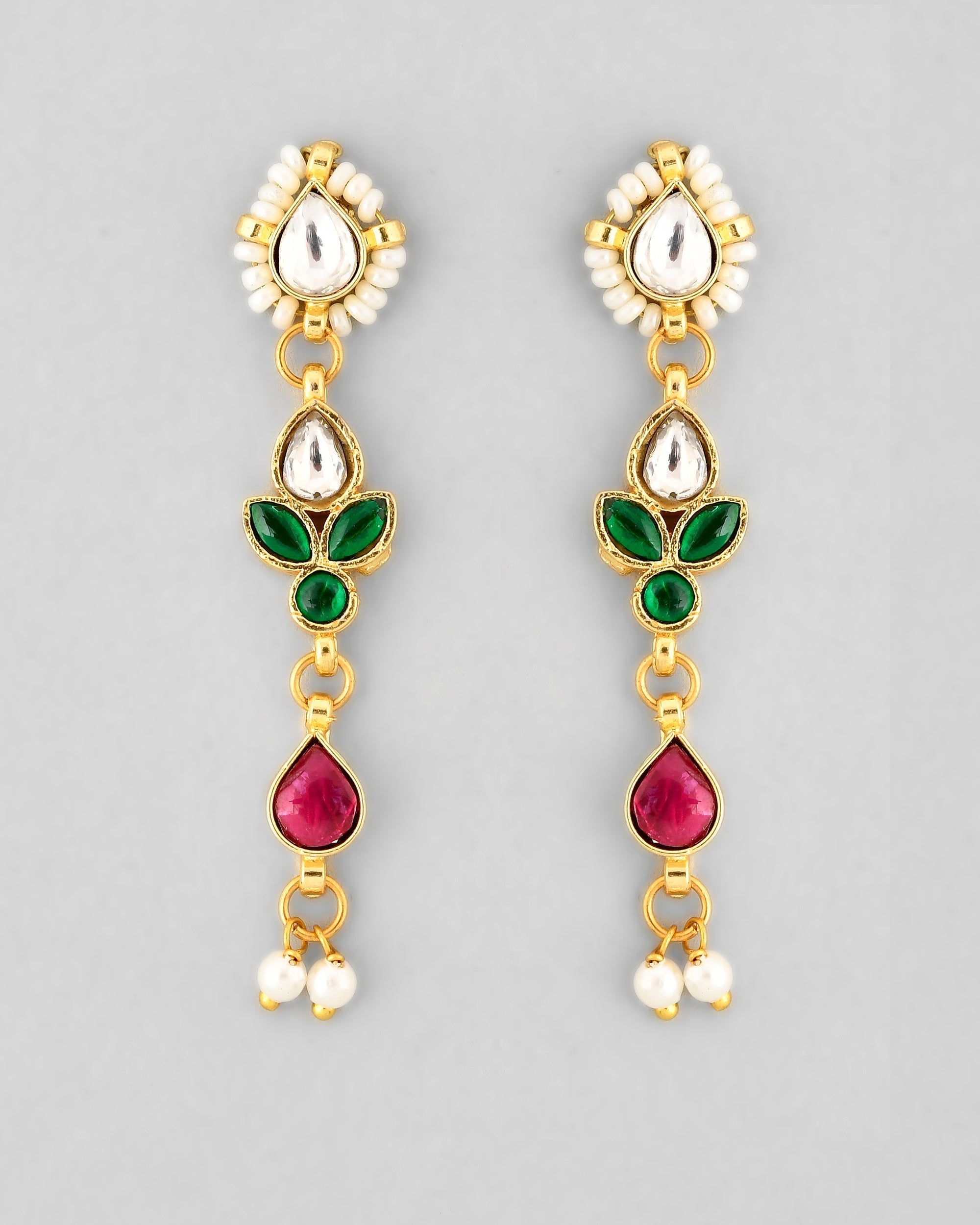 Jadau Pachhi kundan Choker Necklace set