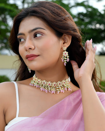 Pachhi Kundan Crown Glow