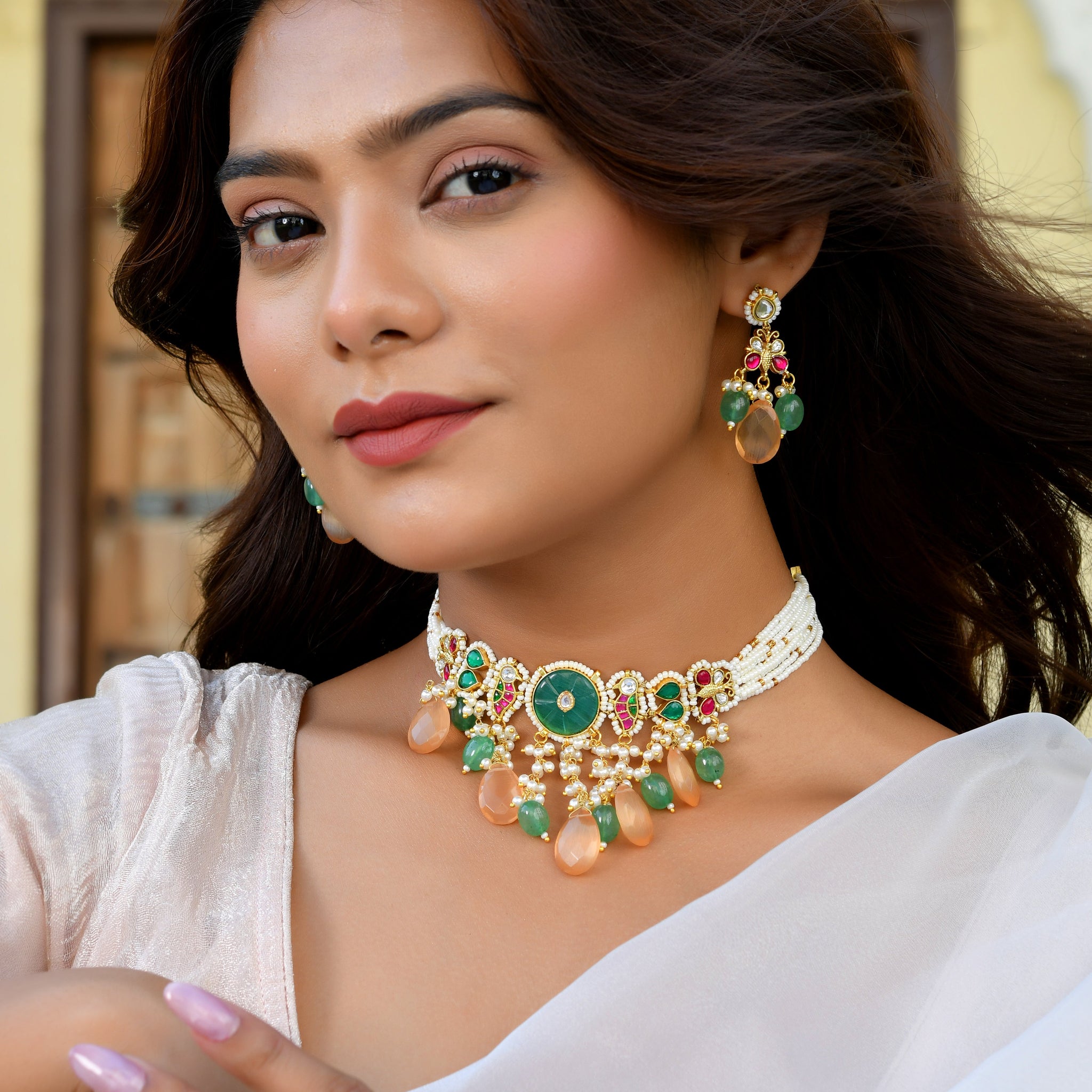 Pachhi Kundan Glam Sparkle