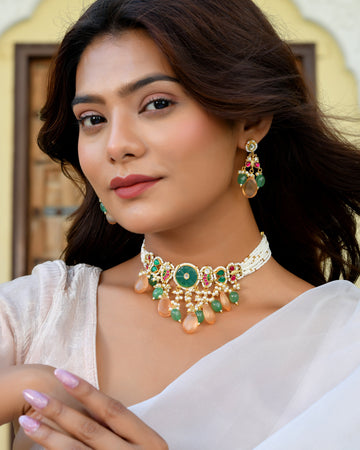 Pachhi Kundan Glam Sparkle