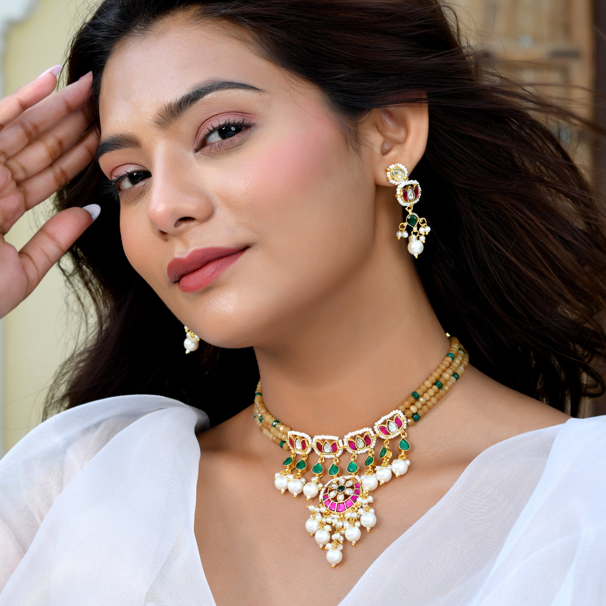 Pachhi Kundan Jewel Charm