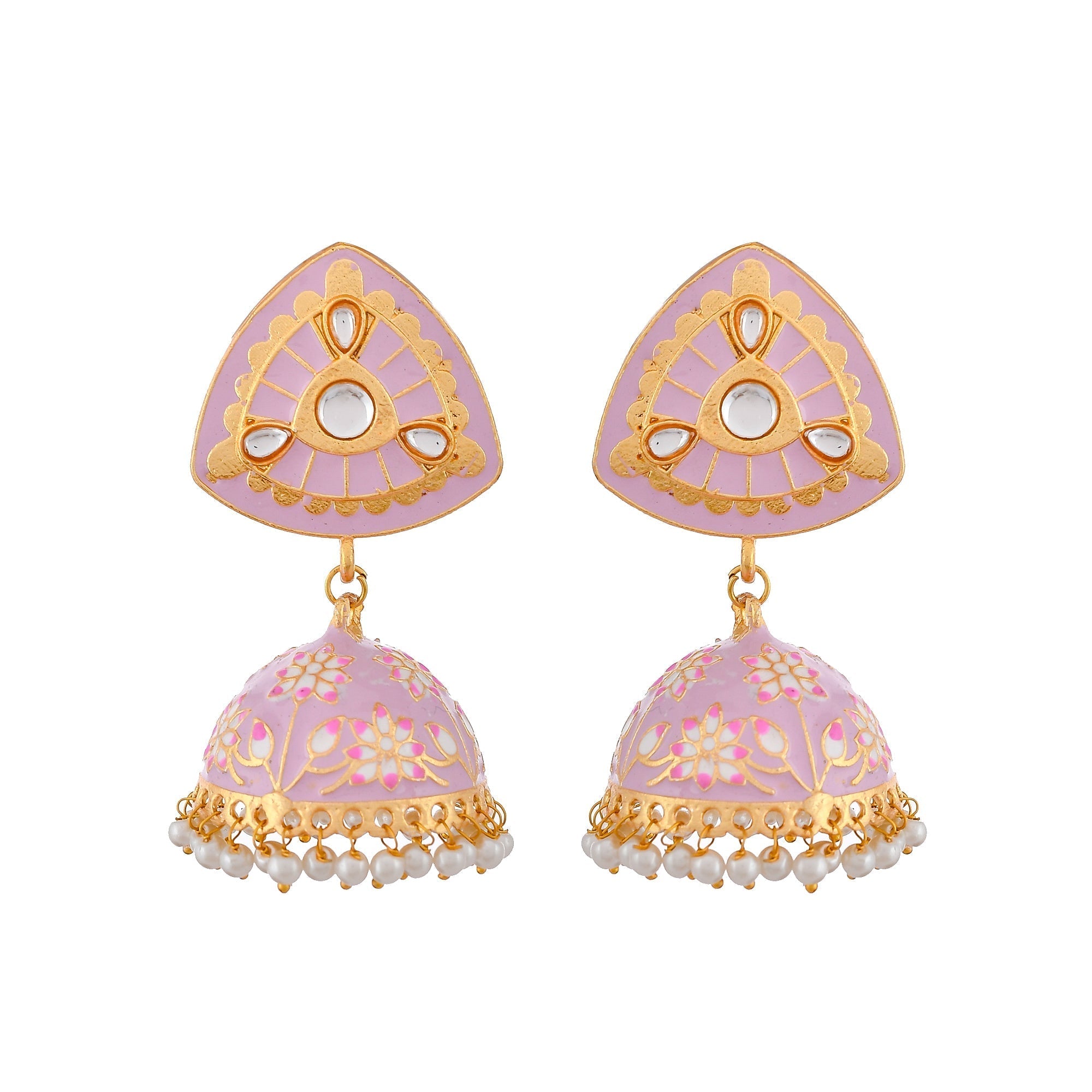 Dastoor Meenakari Beautiful  Earring