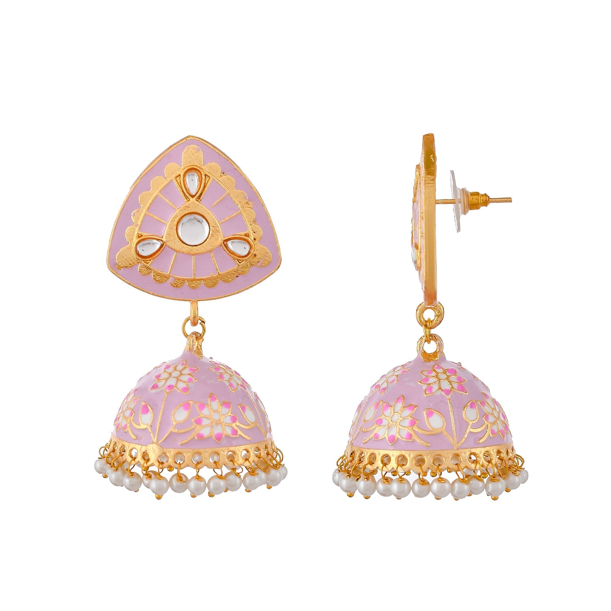 Dastoor Meenakari Beautiful  Earring