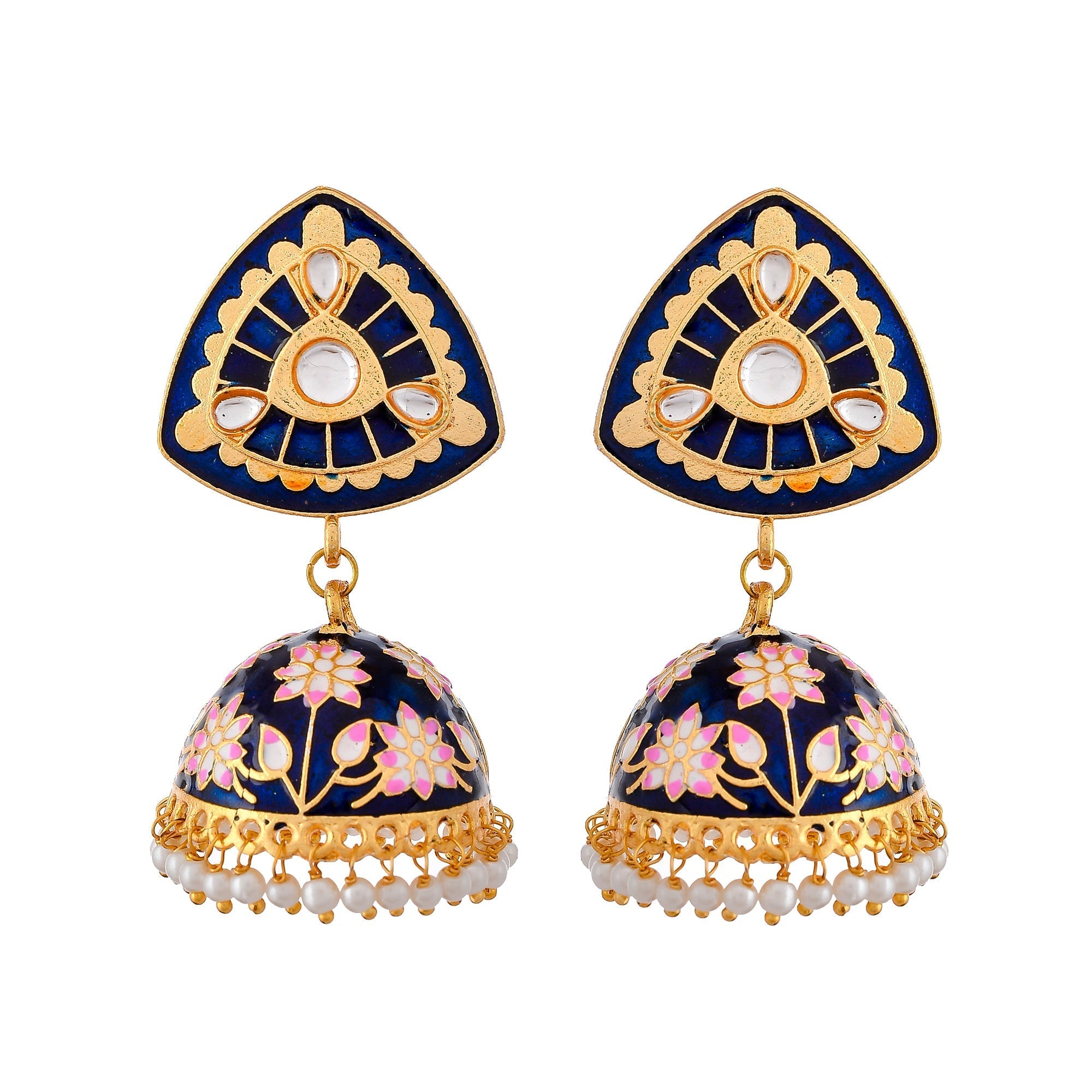 Dastoor Meenakari Beautiful  Earring