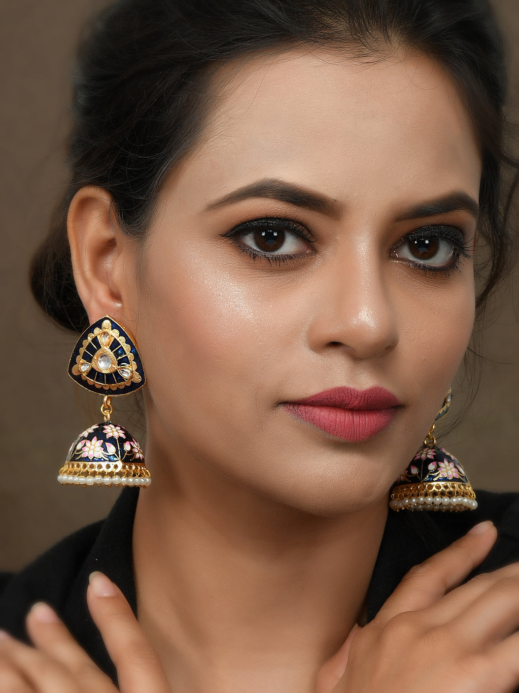 Dastoor Meenakari Beautiful  Earring
