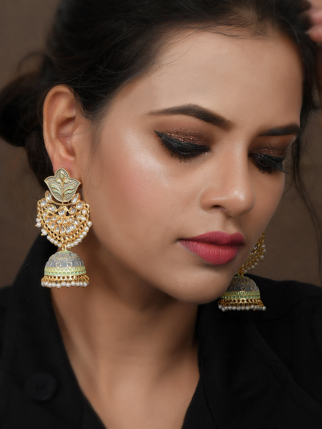 Dastoor Meenakari Exclusive  Earring
