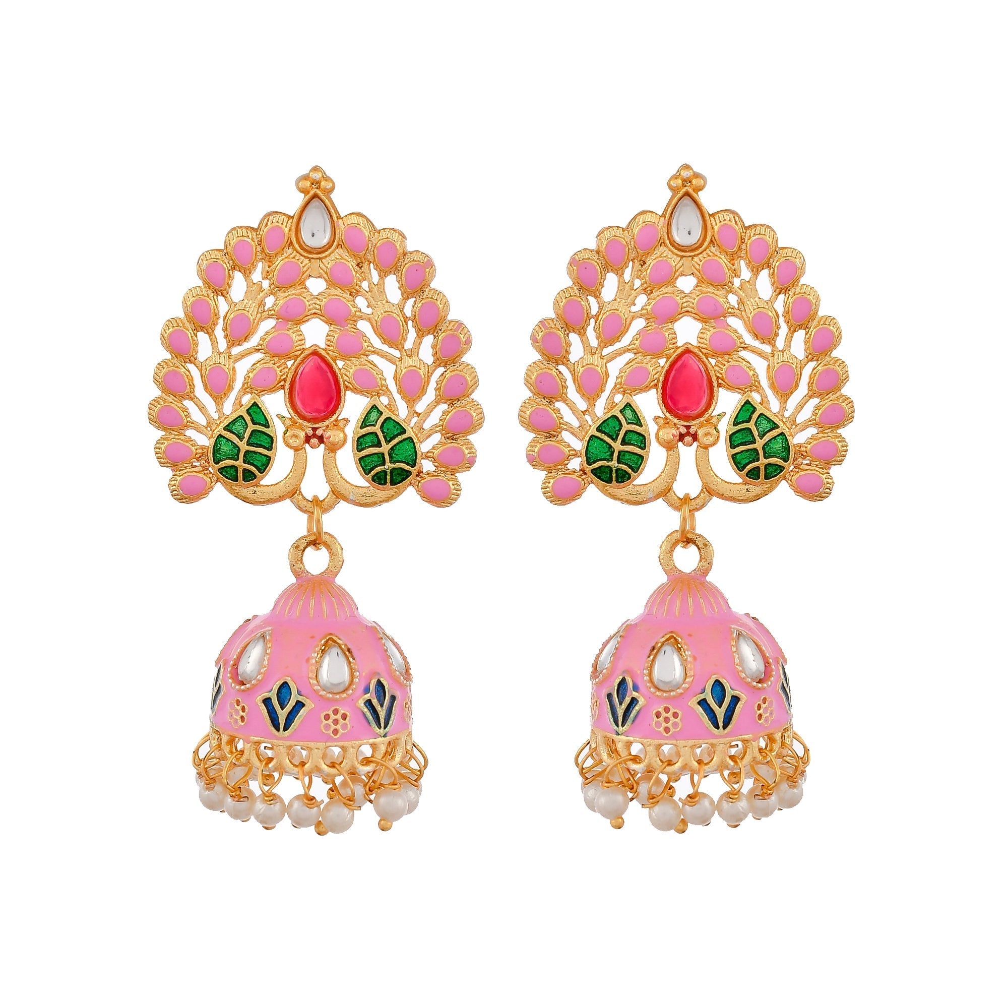 Dastoor Peacock Style Earring