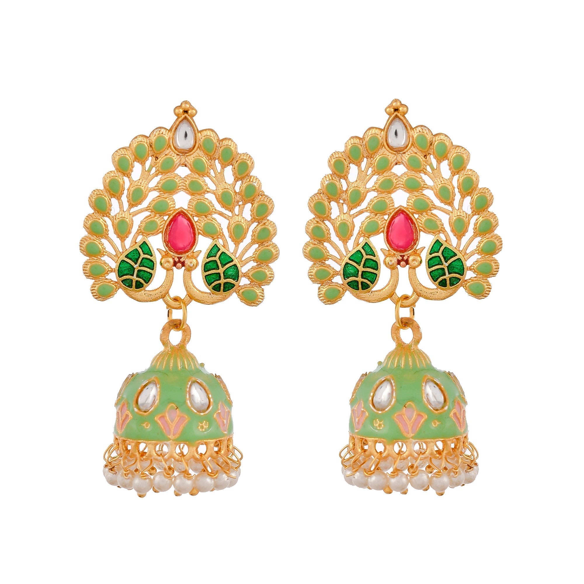 Dastoor Peacock Style Earring