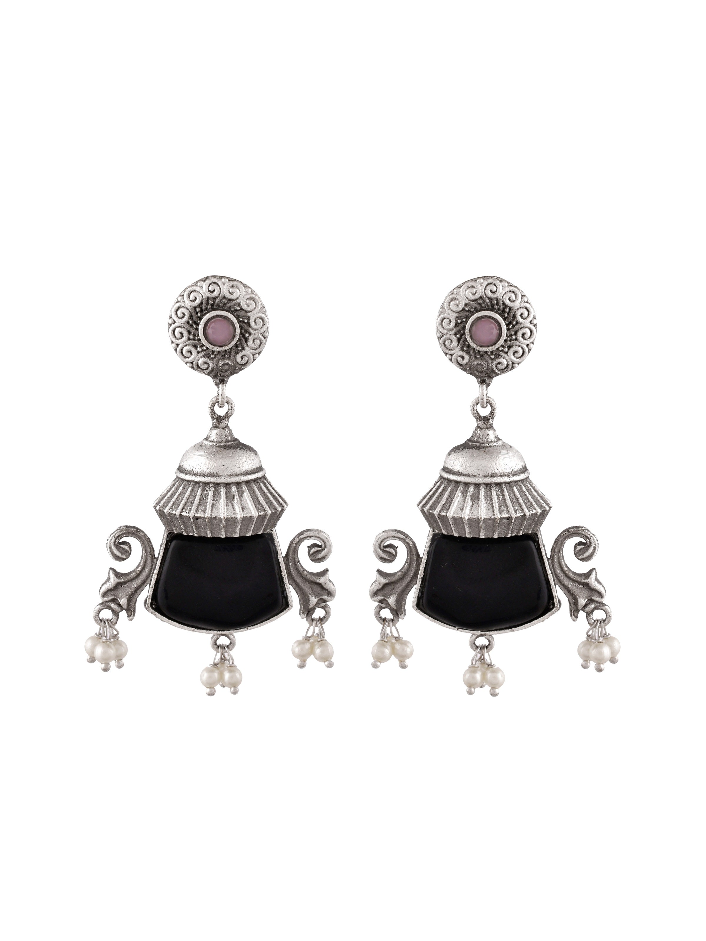 Midnight Noir Oxide Earring