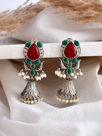 Mossy Mystery Oxide Earring