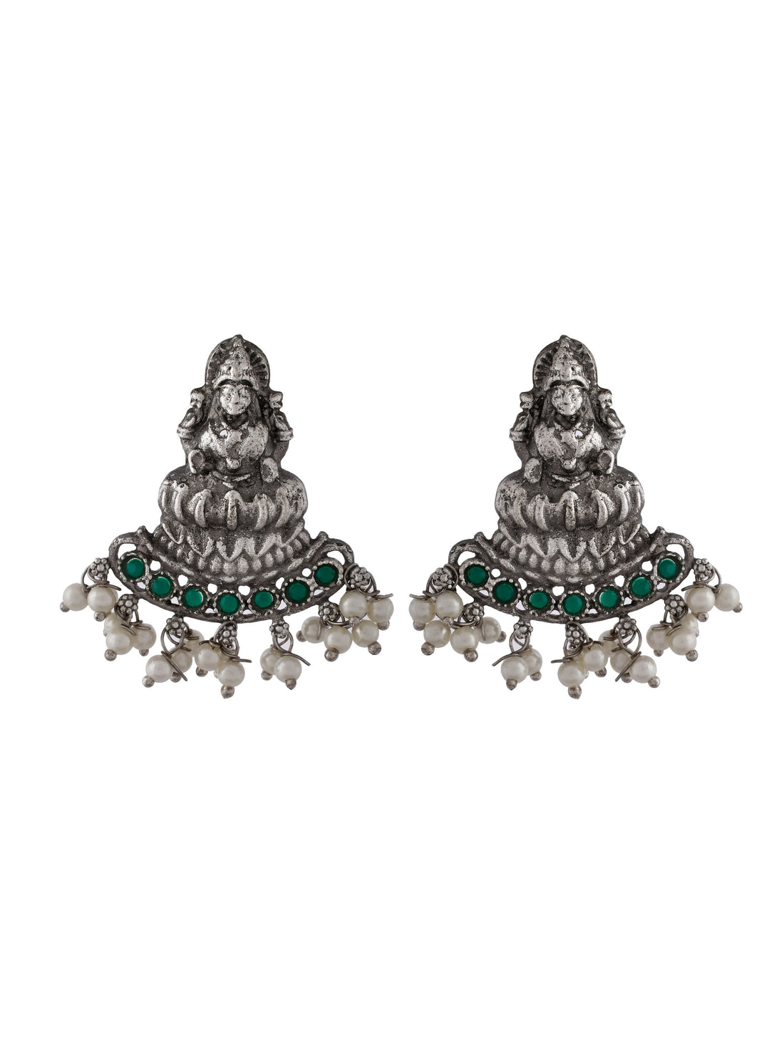 Silver Sprout Earring