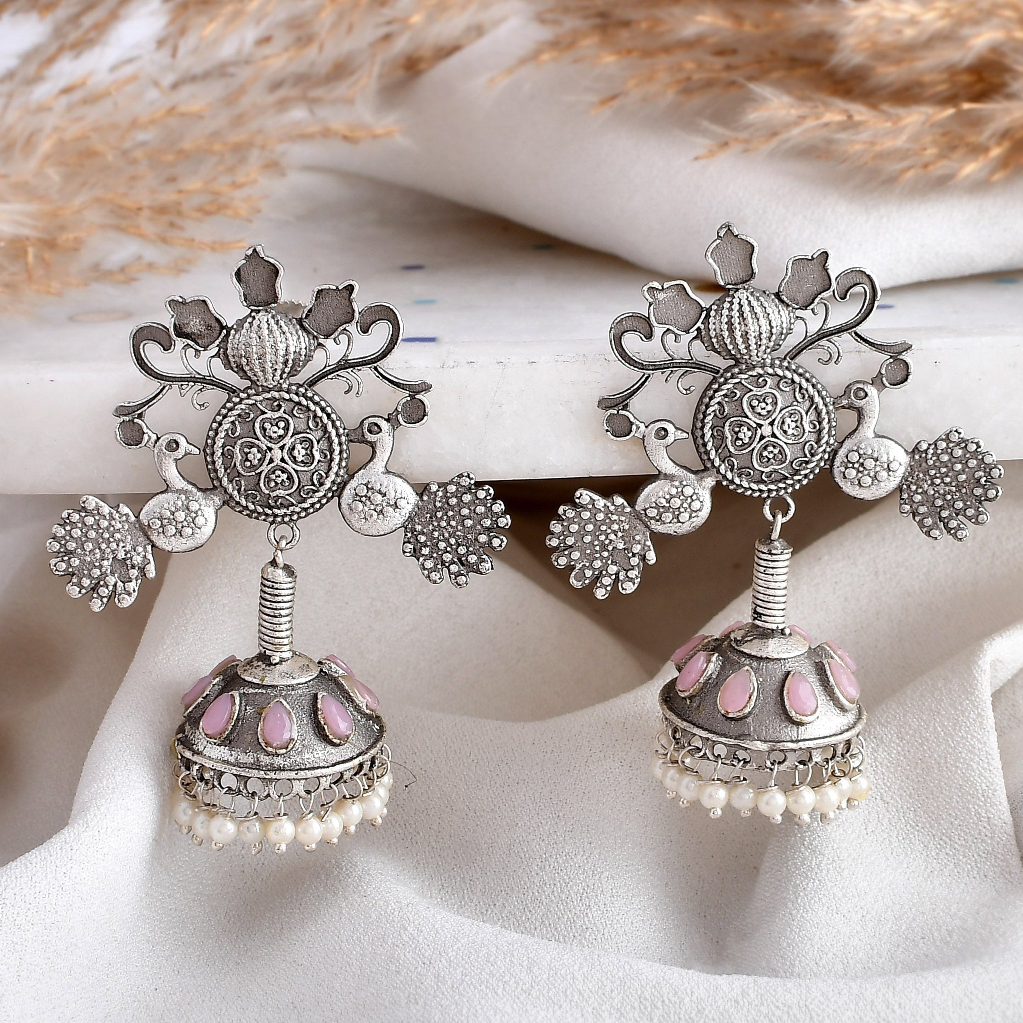 Small Temple Bells Earring