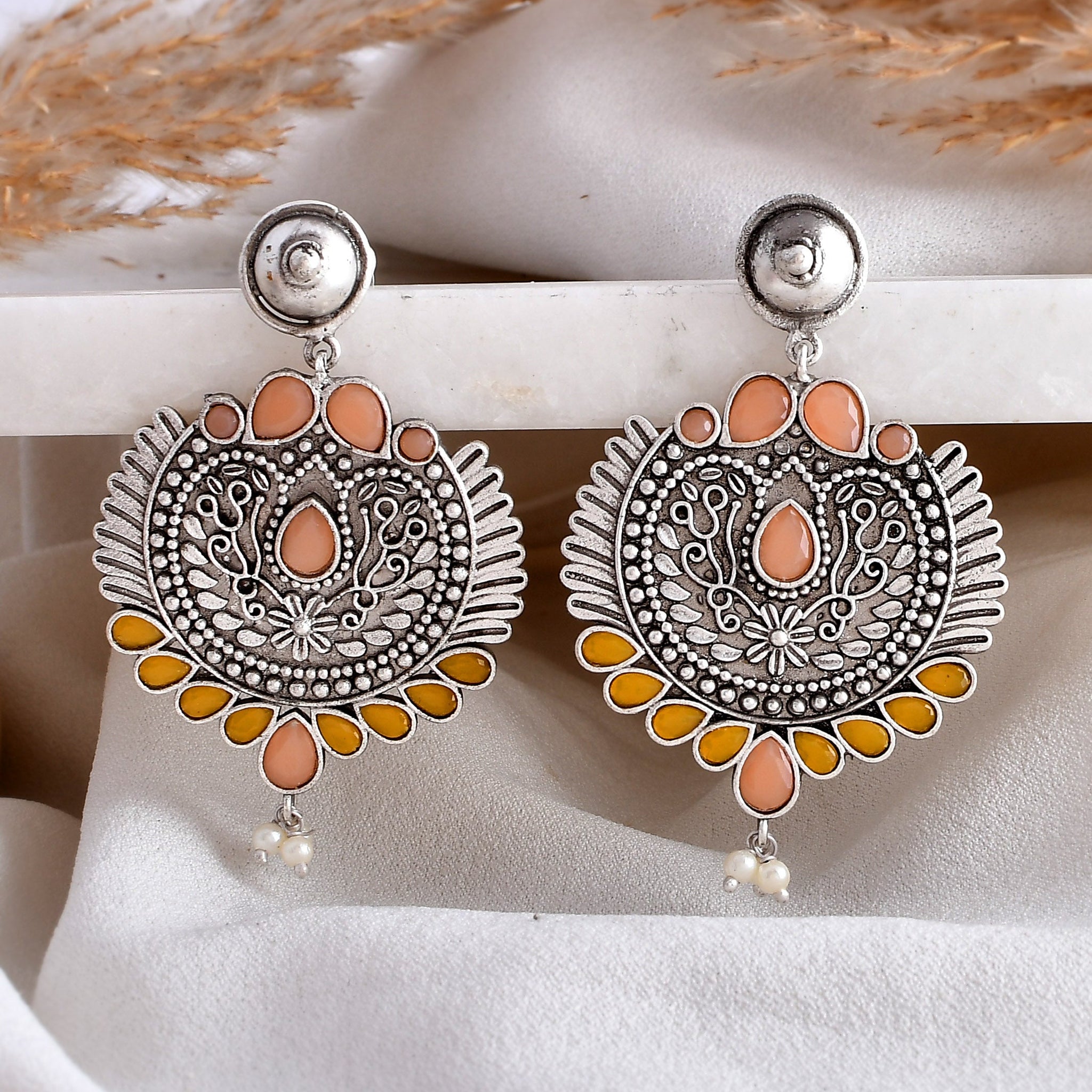 Yellow Dazzle Earring
