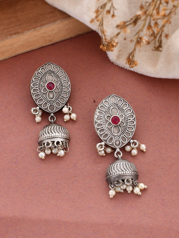 Pearl Petal Hoops