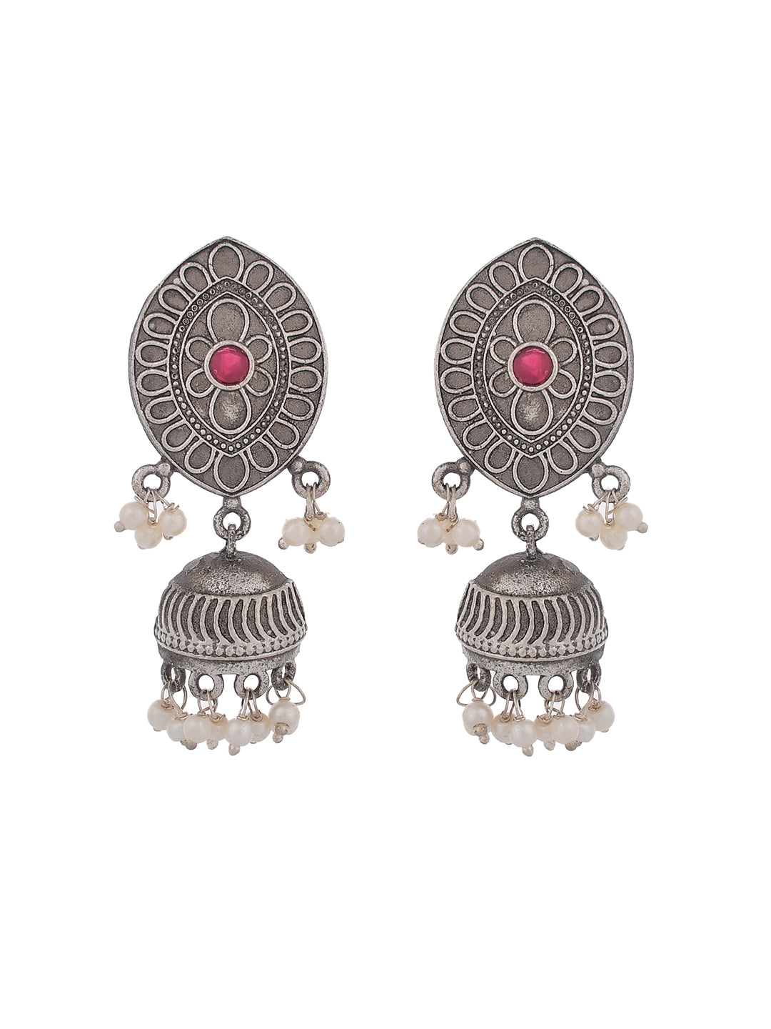 Pearl Petal Hoops