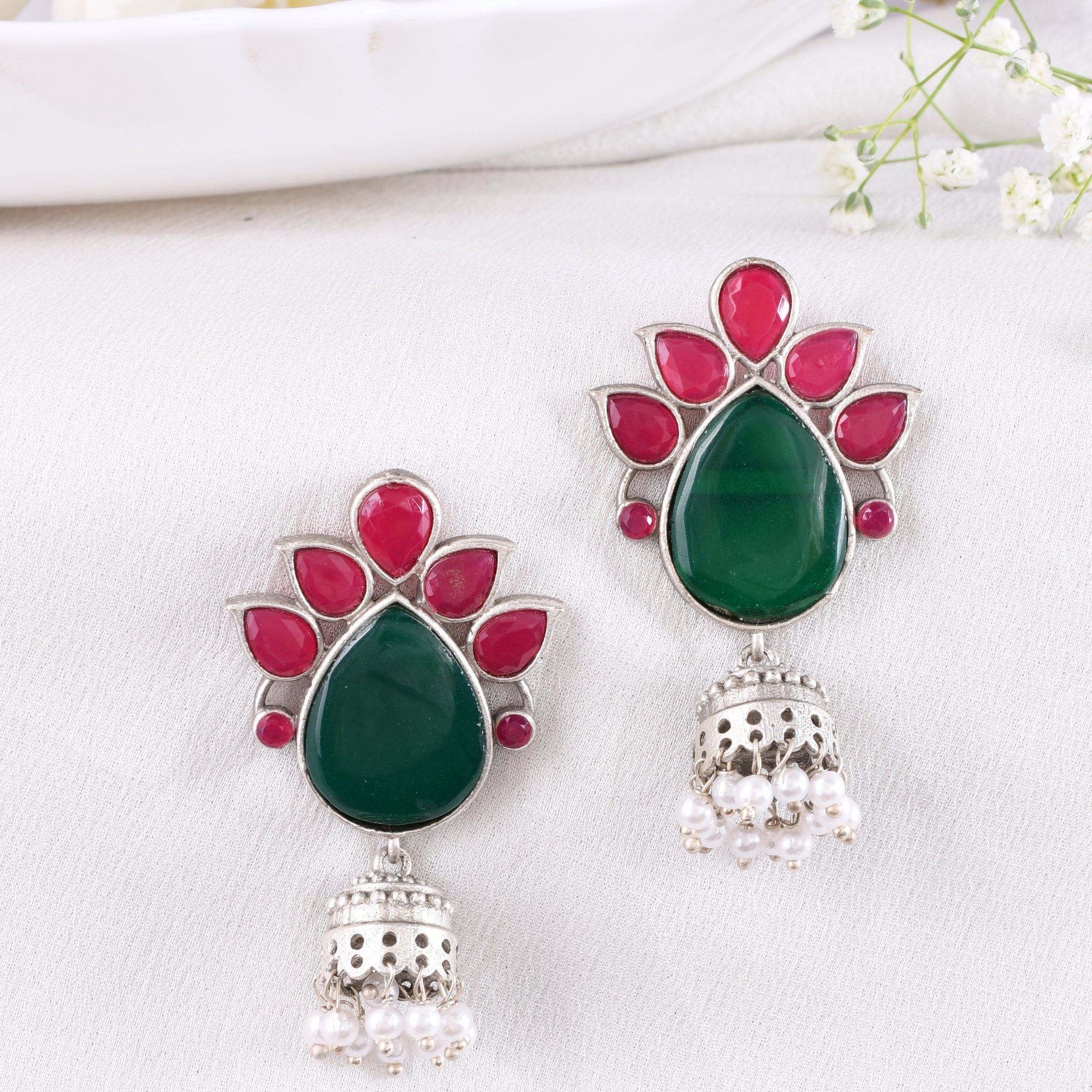 Evergreen Elegance Studs