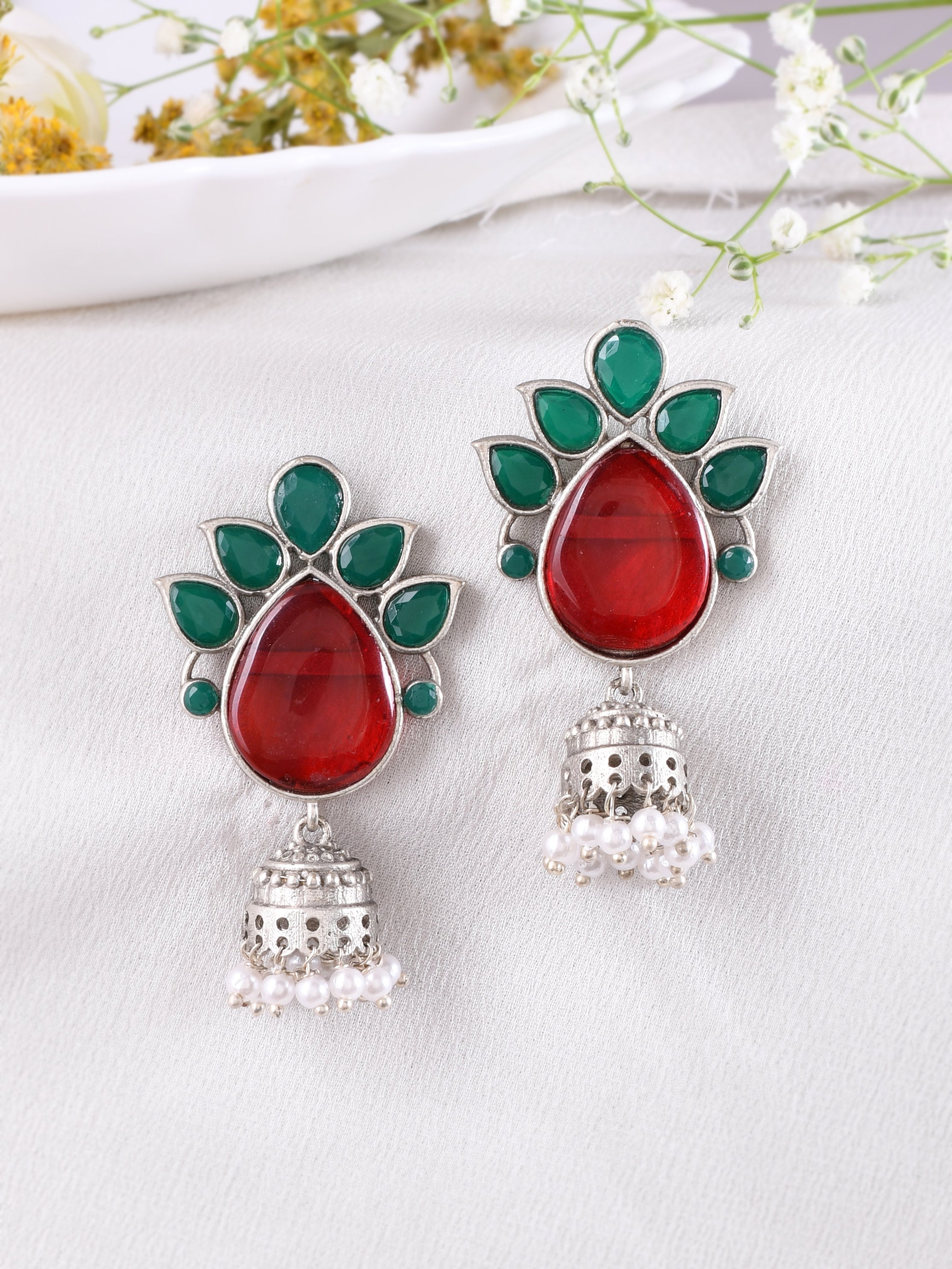 Evergreen Elegance Studs