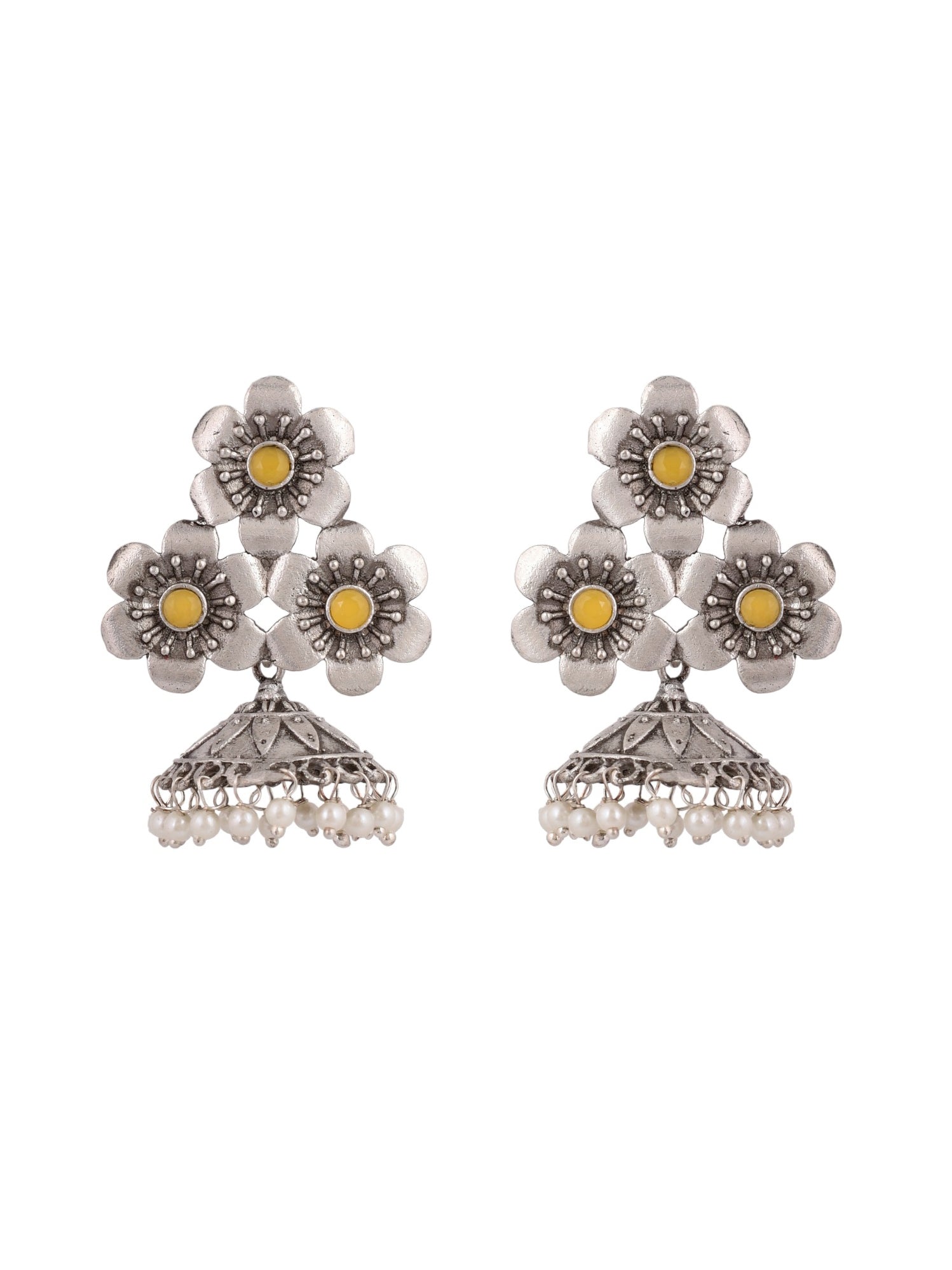 Sunflower Charm Studs
