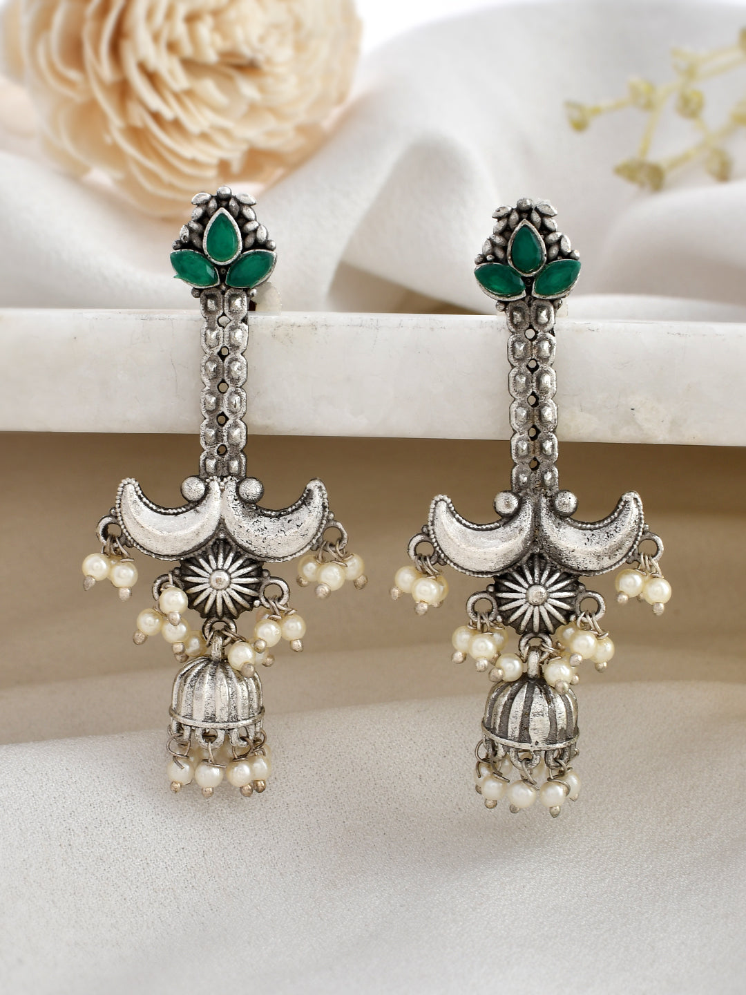 Floral Cascade Earring