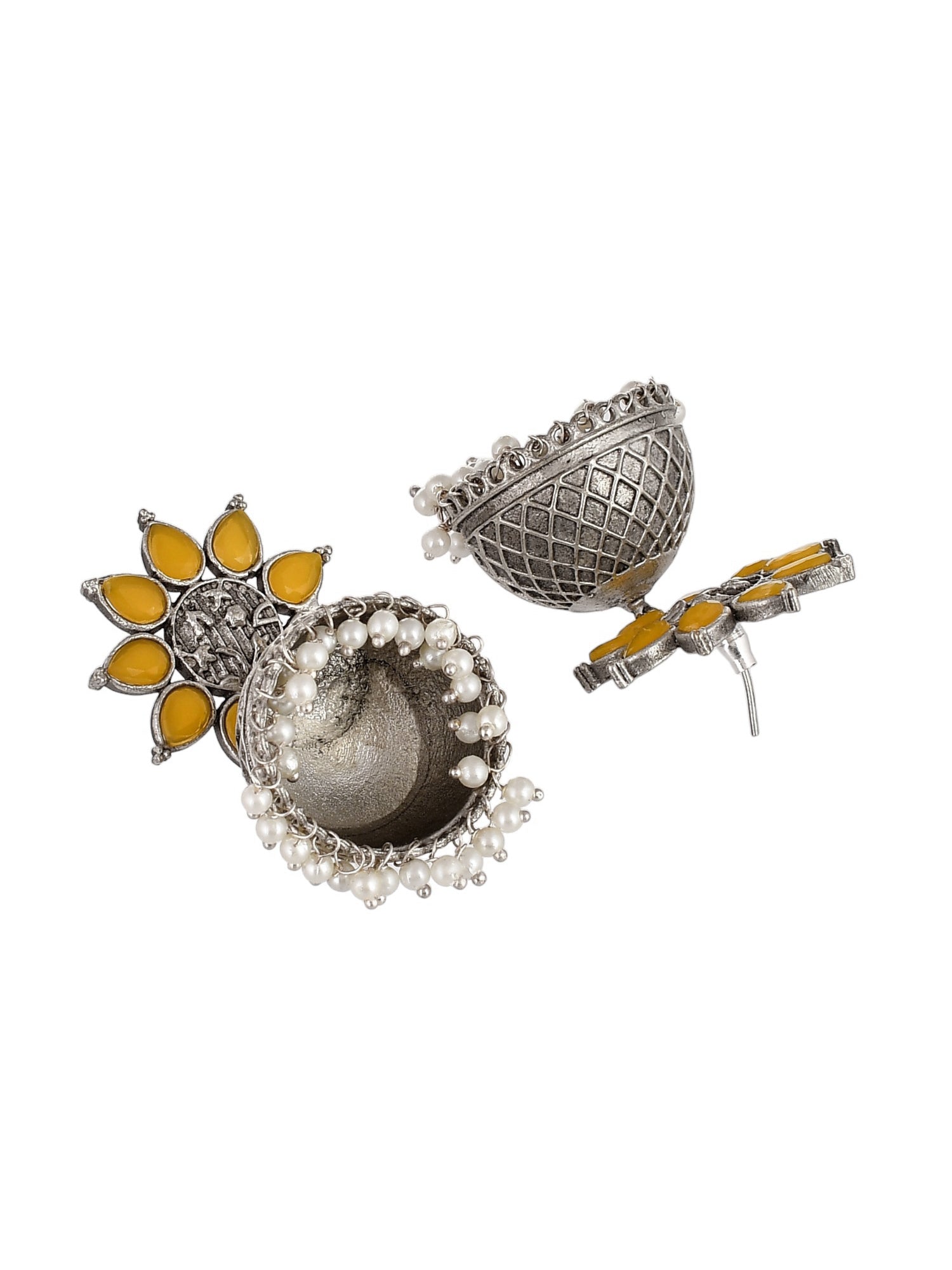 Golden Glow Jhumki Charms