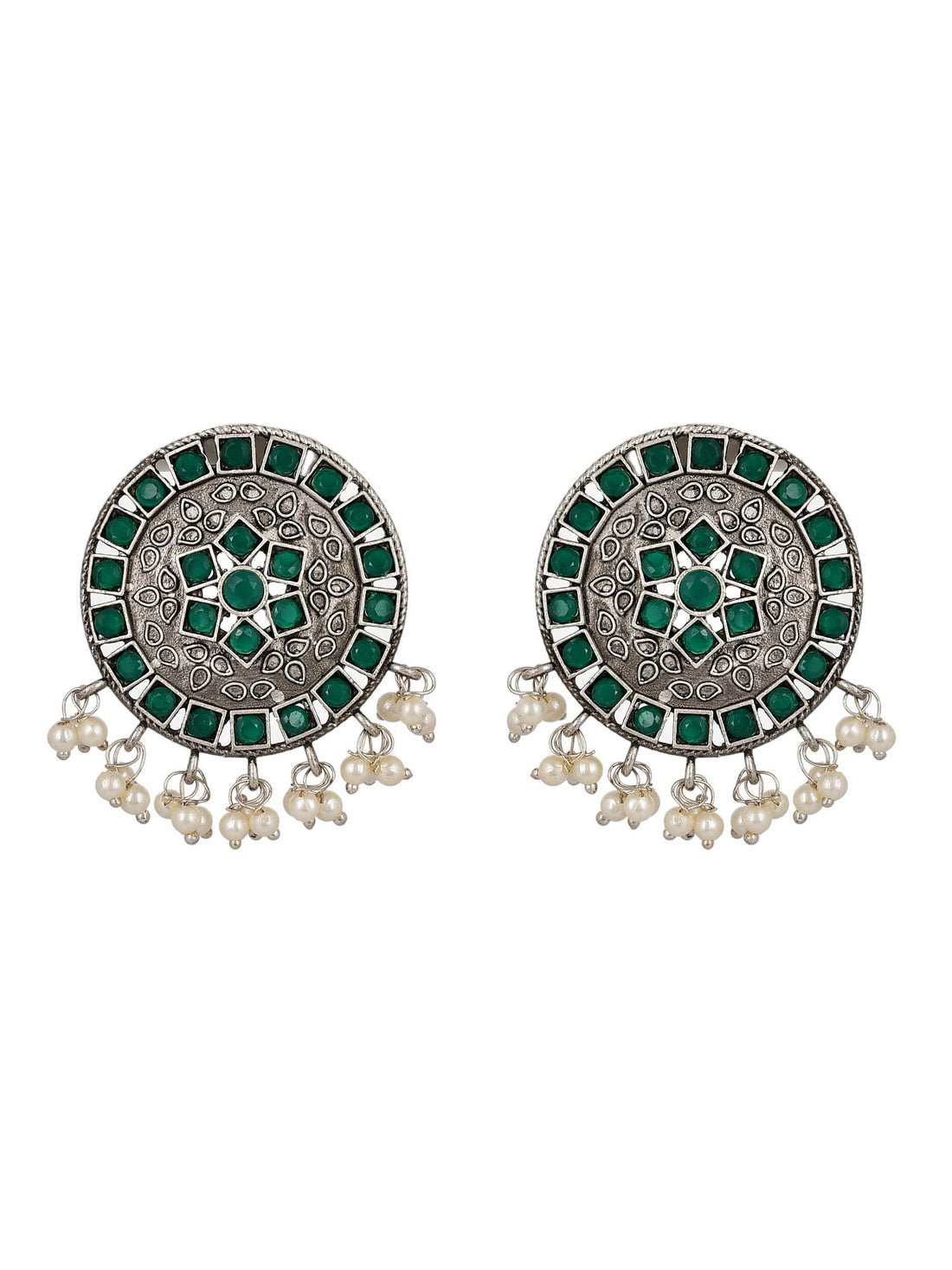 Mossy Green Earrings