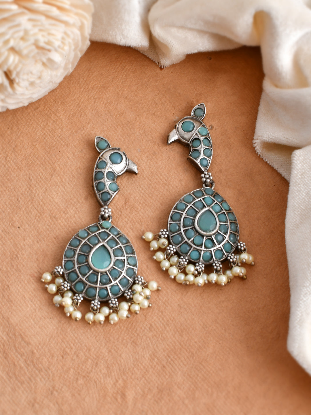 Aqua Aura Earrings