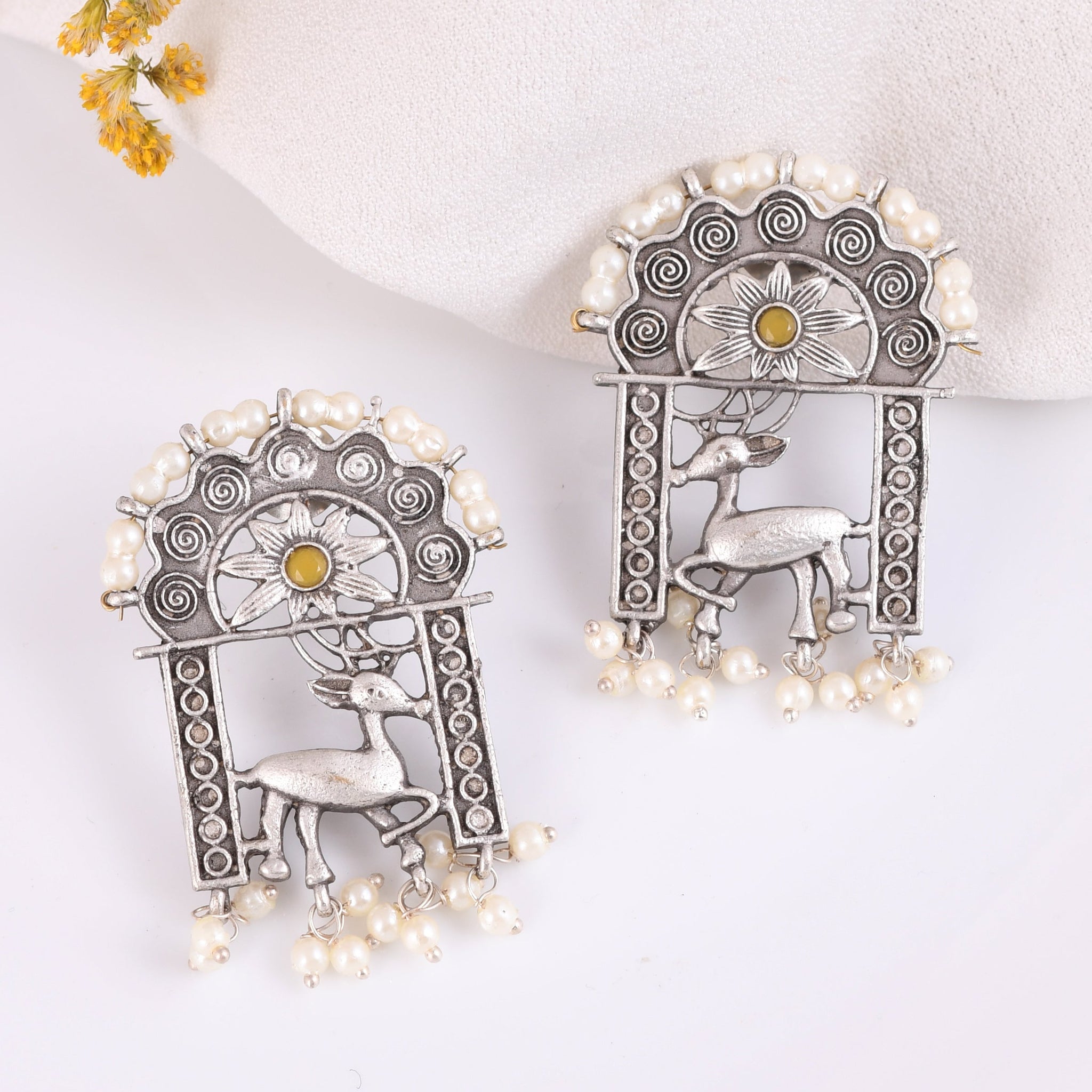 Peach Melody Earrings