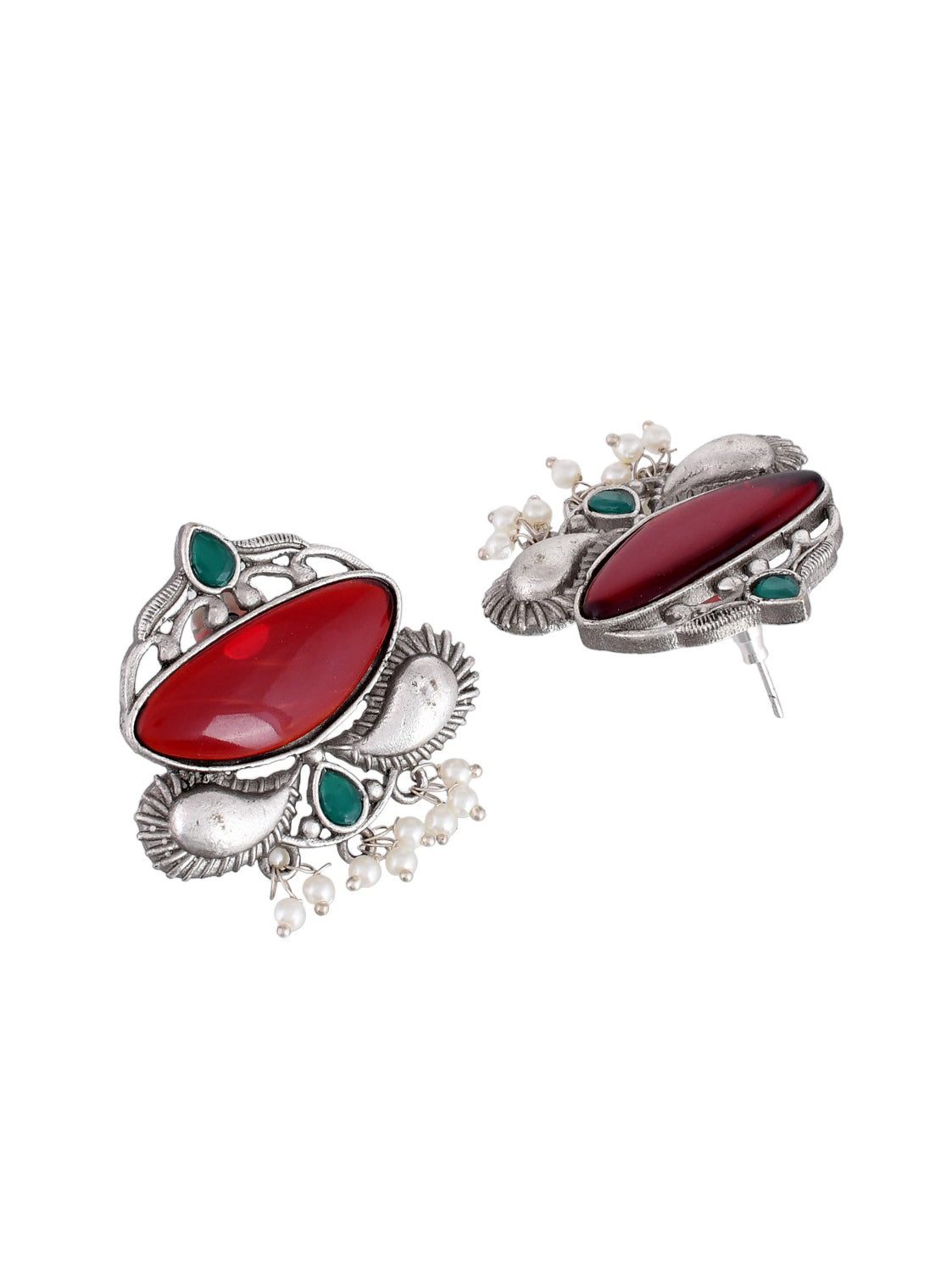 Garnet Glow Earring