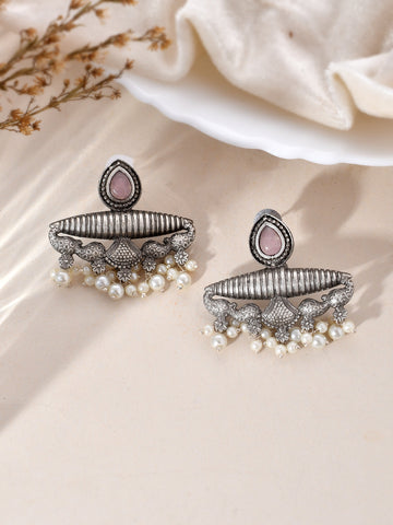 Silver Petal Drops