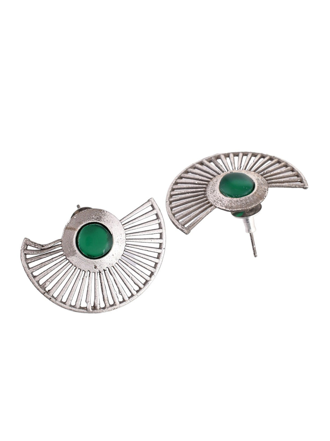 Green Glamour Earring
